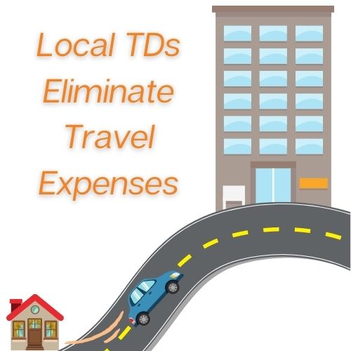 Local Travel Directors Eliminate Travel Expenses